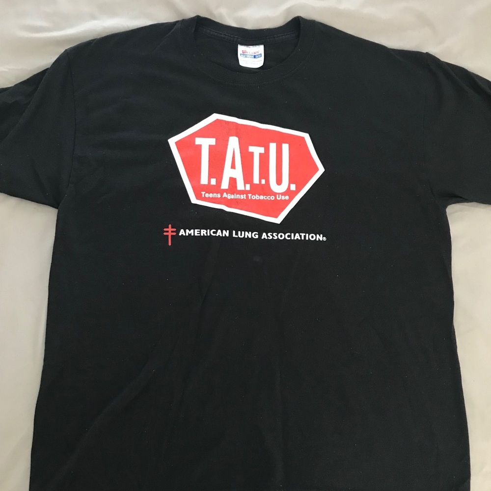vintage T.A.U t shirt Teens against Tobacco shirt